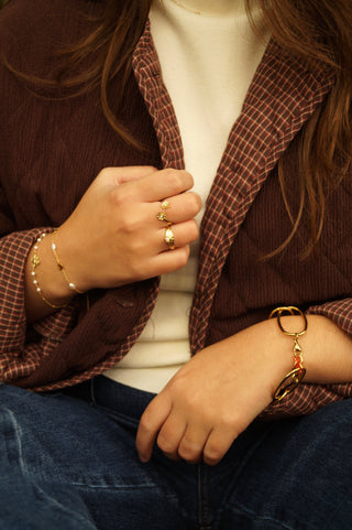 Flower Curl - Ring
