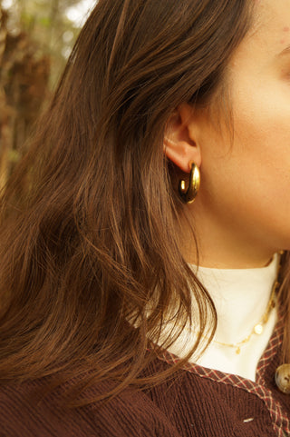 Jenne Hoops - Earrings