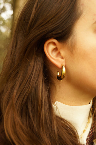 Jenne Hoops - Earrings