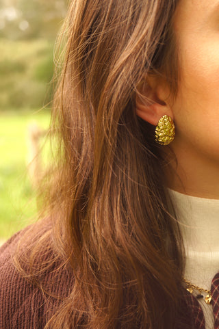 Curvy Oval Malou - Earrings