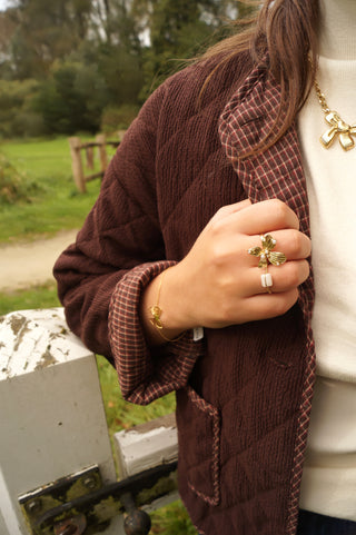 Pearly Butterfly - Ring