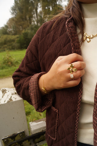 Pearly Butterfly - Ring