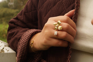 Pearly Butterfly - Ring