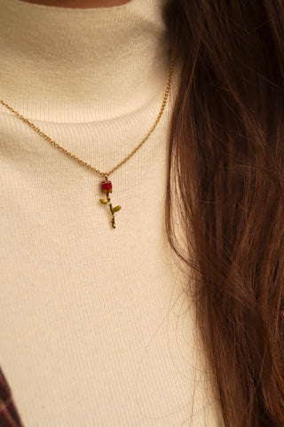 The Red Rose - Necklace