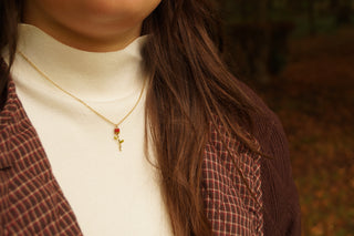 The Red Rose - Necklace