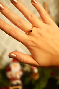 Cute Black Diamond - Ring