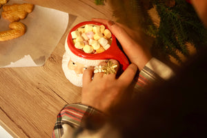 White Christmas Flowers - Ring