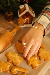 White Jingle Pearls - Bracelet