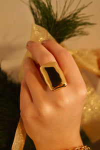 Chunky Rectangle - Ring