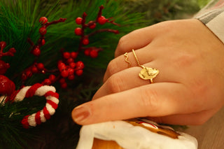 Snowy Rectangular - Ring