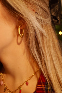 Sparkly Hoops - Earrings