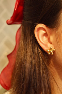 Chunky Flower - Earrings