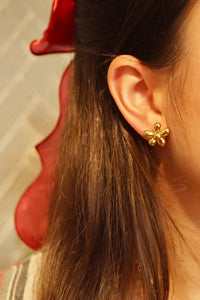 Chunky Flower - Earrings