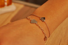 Load image into Gallery viewer, Double Silver Hearts - Bracelet
