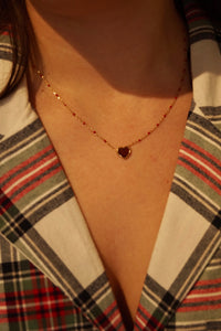 Ruby Heart - Necklace