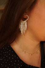 Load image into Gallery viewer, The Big Festive Hearts - Earrings
