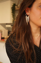 Load image into Gallery viewer, The Big Festive Hearts - Earrings
