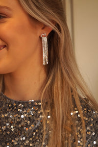 Diamond Waterfall - Earrings