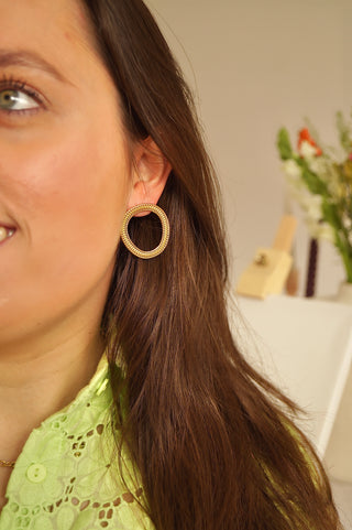 Maëlle Ovals - Earrings