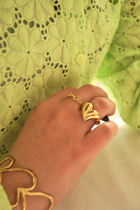 Bubbly Heart - Ring