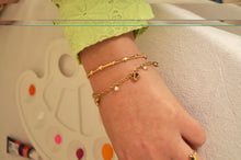 Load image into Gallery viewer, Pearly Heart Charms - Bracelet
