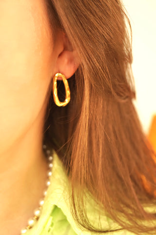 Curvy Ovals - Earrings