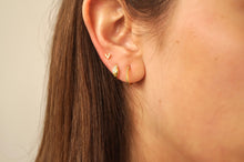 Load image into Gallery viewer, Diamond V Stud - Earrings
