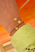 Load image into Gallery viewer, Elastic Flower Silver- Bracelet
