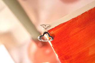 Double Clovers Silver - Ring