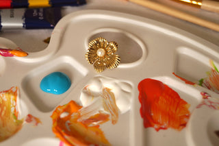 Pearly Flowery - Ring