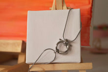 Load image into Gallery viewer, Silver Marilou Knotted Chain - Bracelet
