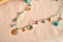 Load image into Gallery viewer, Baby Blue Summer Cord - Necklace
