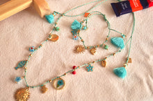 Load image into Gallery viewer, Baby Blue Summer Cord - Necklace
