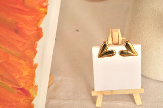 Chunky Hearts - Earrings