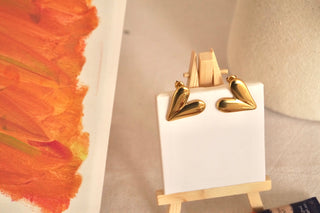 Chunky Hearts - Earrings