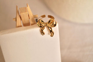 Girly Big Bow - Ring