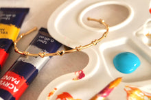 Load image into Gallery viewer, Cute Hearts Bangle - Bracelet
