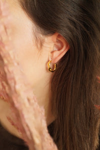 Farah Hoops - Earrings