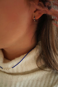 Blue Detail - Earrings