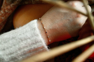 Black And White Dots - Bracelet