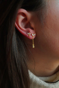 White Fairytale Studs - Earrings