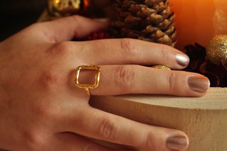 Curvy Rectangular - Ring