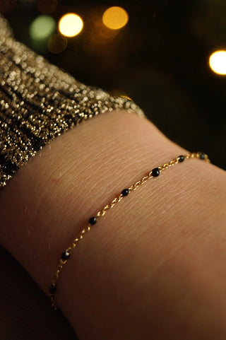 Black Dots - Bracelet