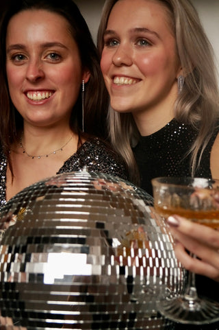 Silver Snowman Diamonds - Earrings