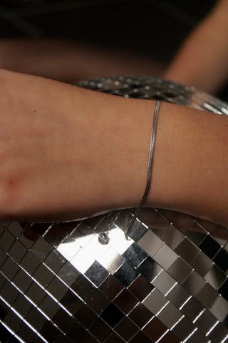 Ultra Fine Silver Snake Skin - Bracelet