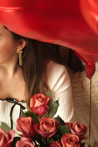 Valentine Flowers - Earrings