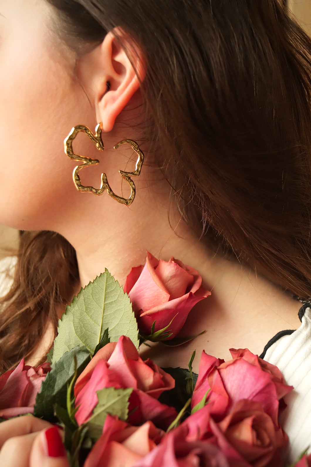 Noralie Flower - Earrings