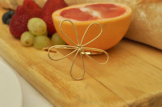 Statement Flower Bangle - Bracelet