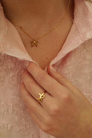 Cute Bow - Necklace