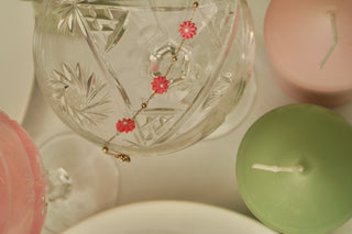 Pink Flowers - Bracelet